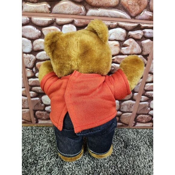 VINTAGE 1986 SHONEYS RESTAURANT TEDDY BEAR #A2 - Picture 4 of 6